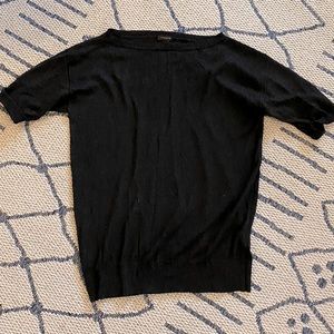 Ann Taylor Black Sweater Top